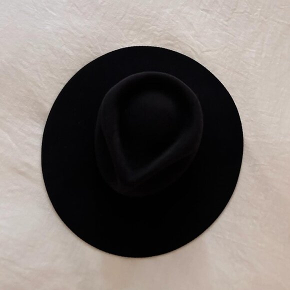 Lack of Color The Mirage Wide Brimmed Hat in Black